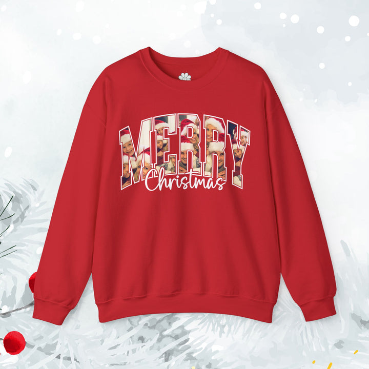 Holiday Family Sweatshirt, Personalized Shirt, Merry Christmas Shirt (S-3XL)