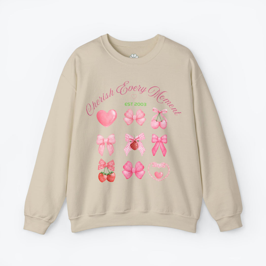 Personalized Self Love Sweatshirt, "Cherish Every Moment" Shirt. (S-3XL)