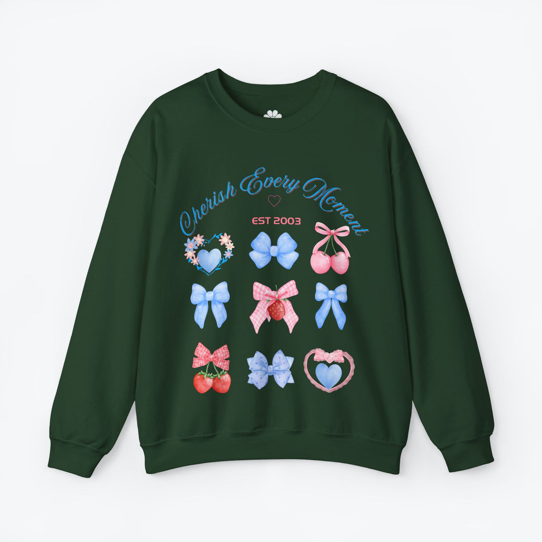 Personalized Self Love Sweatshirt, "Cherish Every Moment" Shirt. (S-3XL)