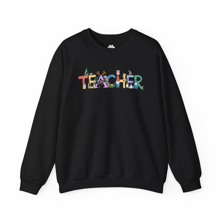 Personalized Christmas Teacher Sweatshirt (S-3XL)