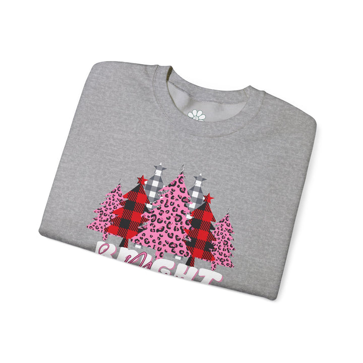 Merry & Bright Sweatshirt, Christmas Sweatshirt (S-3XL)