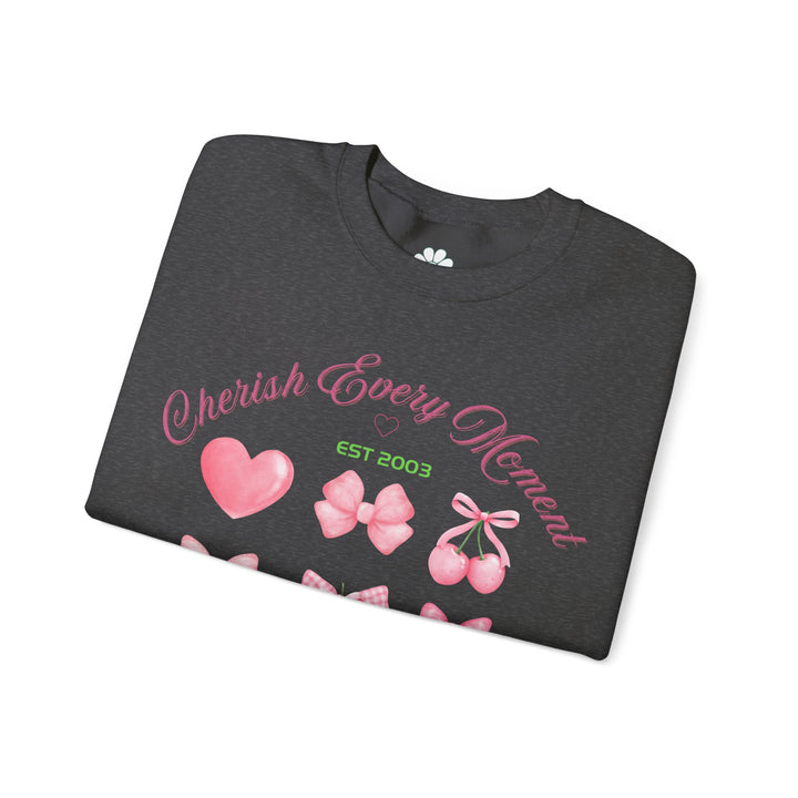 Personalized Self Love Sweatshirt, "Cherish Every Moment" Shirt. (S-3XL)