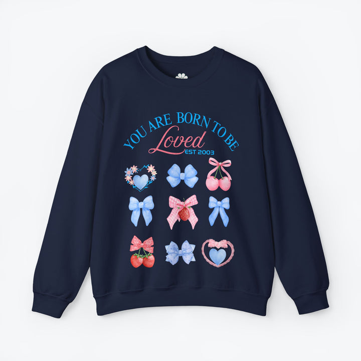 Personalized Self Love Sweatshirt, "You are Born To Be Loved" Shirt. (S-3XL)