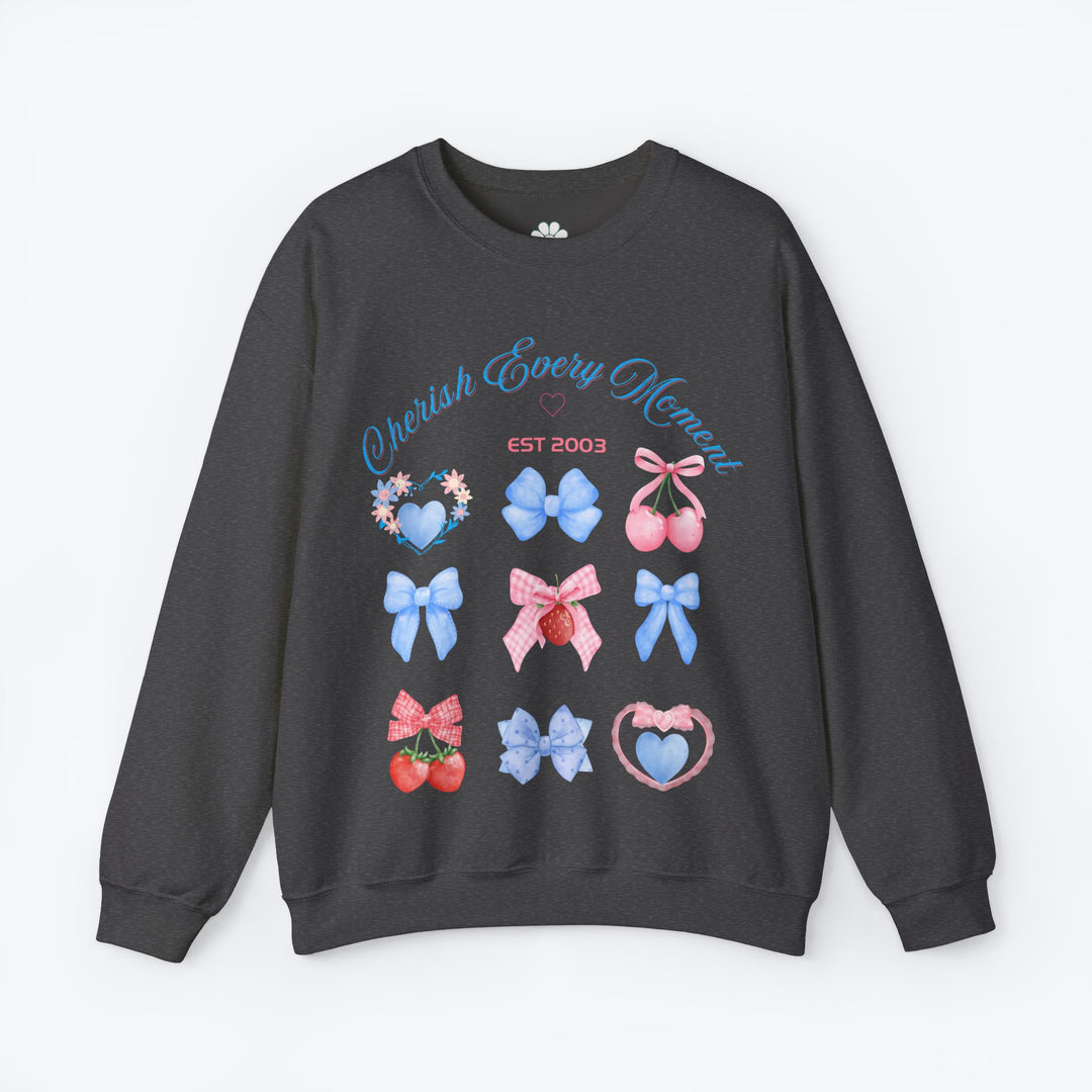 Personalized Self Love Sweatshirt, "Cherish Every Moment" Shirt. (S-3XL)