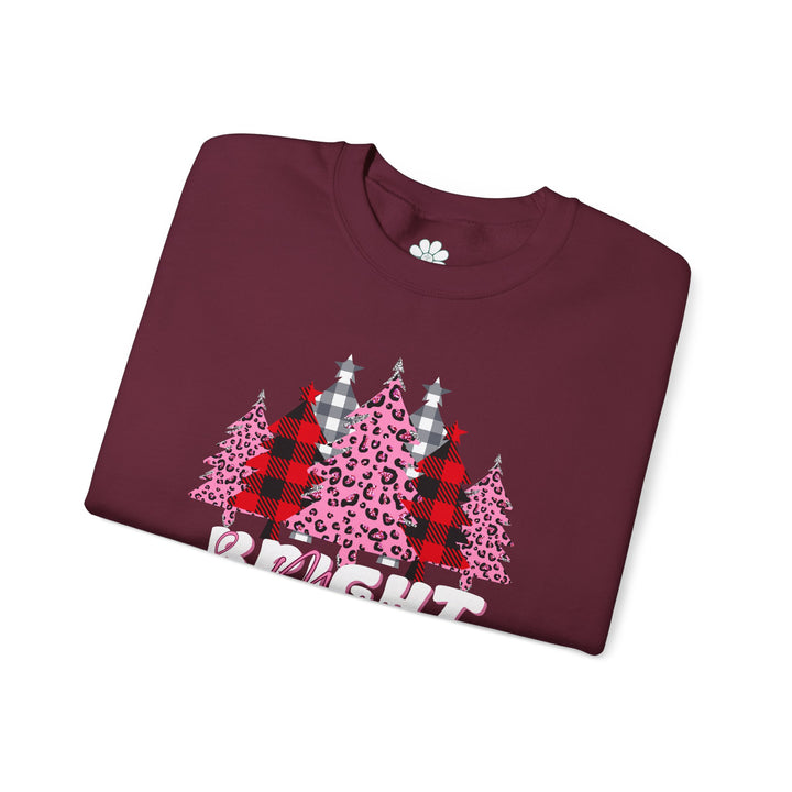 Merry & Bright Sweatshirt, Christmas Sweatshirt (S-3XL)