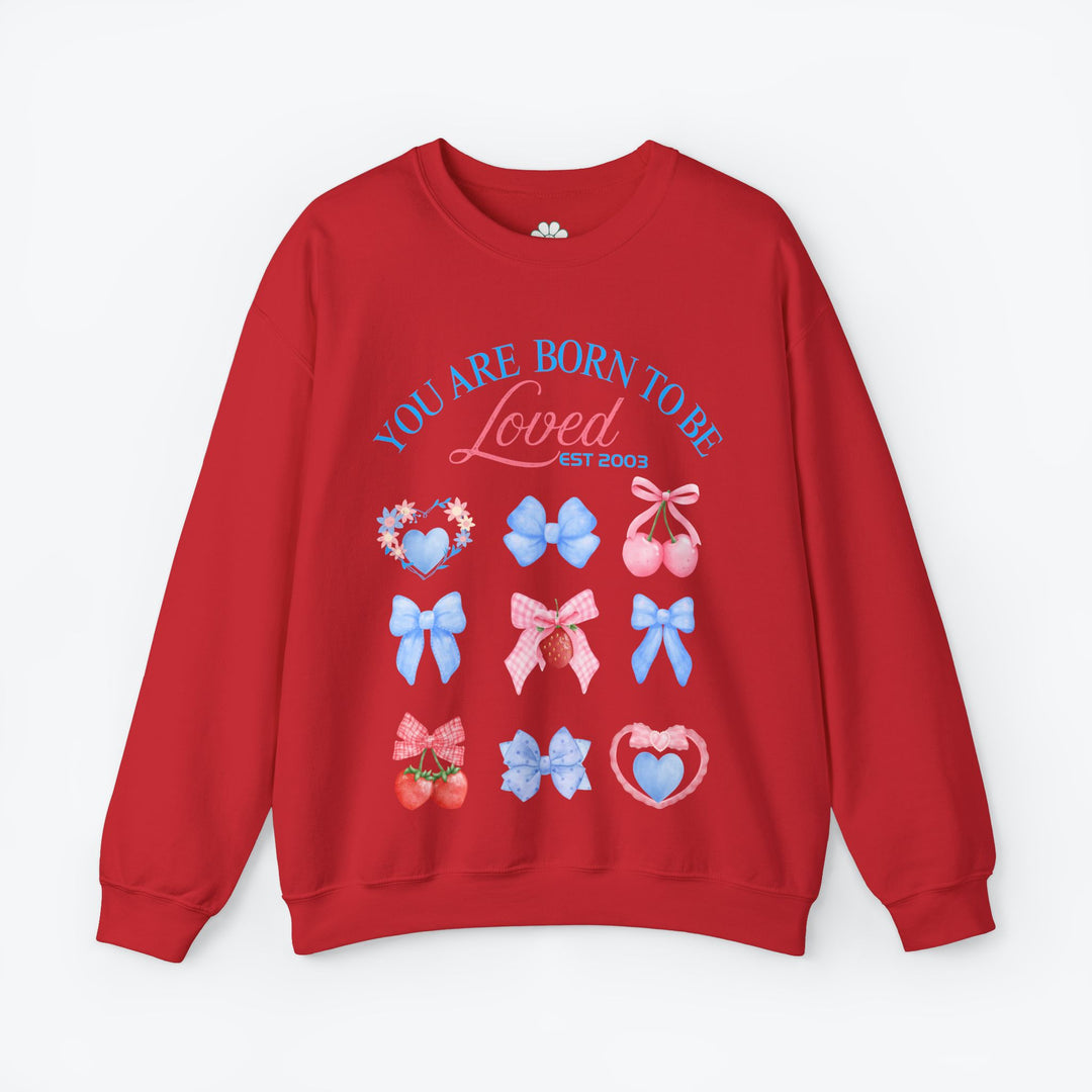 Personalized Self Love Sweatshirt, "You are Born To Be Loved" Shirt. (S-3XL)