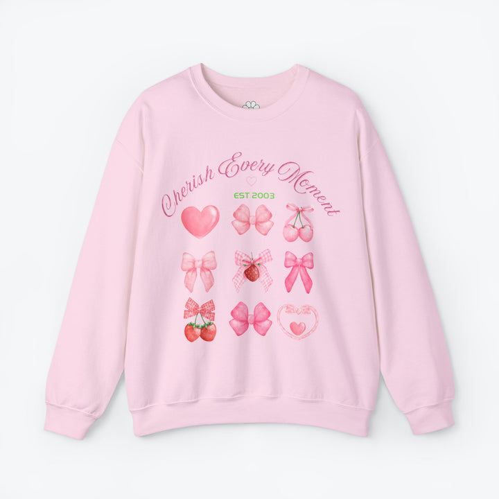 Personalized Self Love Sweatshirt, "Cherish Every Moment" Shirt. (S-3XL)