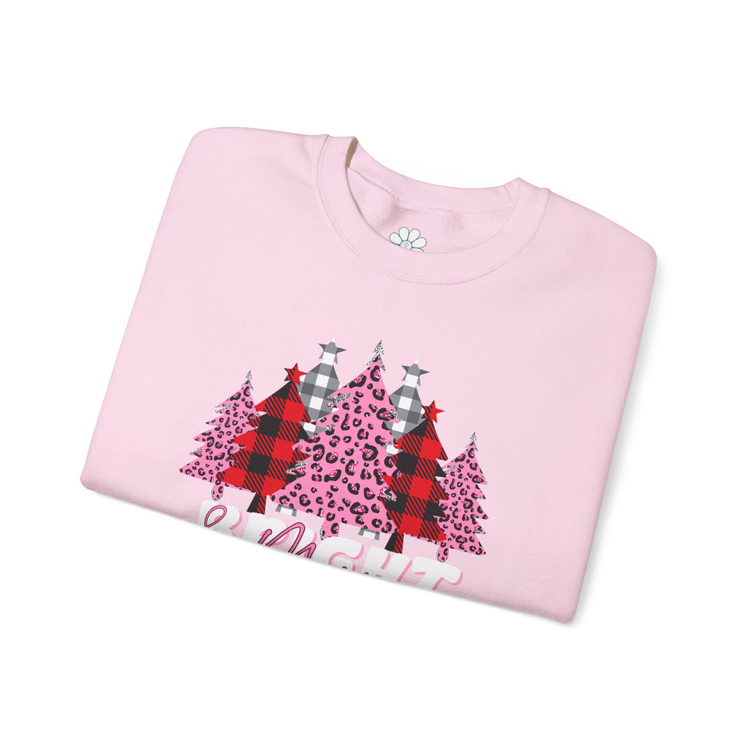 Merry & Bright Sweatshirt, Christmas Sweatshirt (S-3XL)