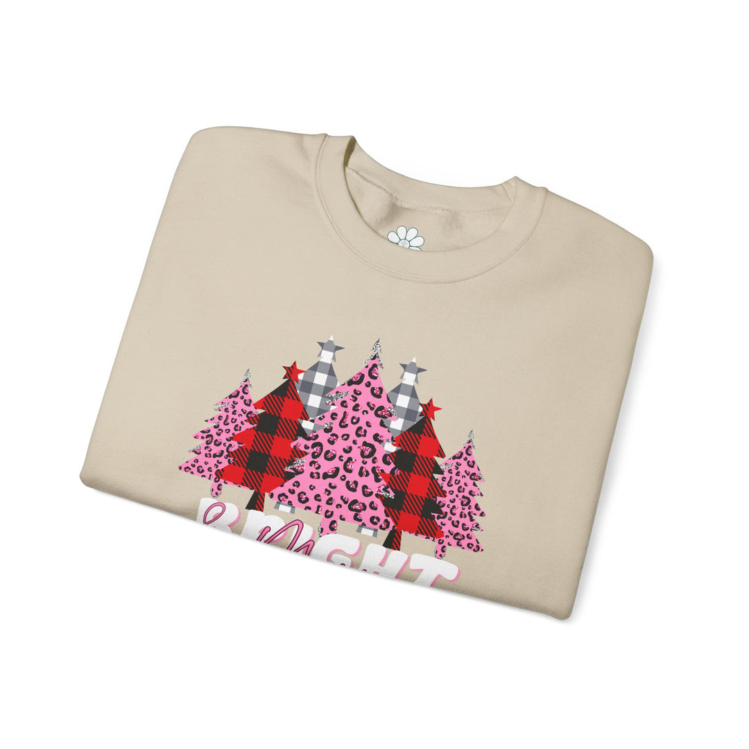 Merry & Bright Sweatshirt, Christmas Sweatshirt (S-3XL)