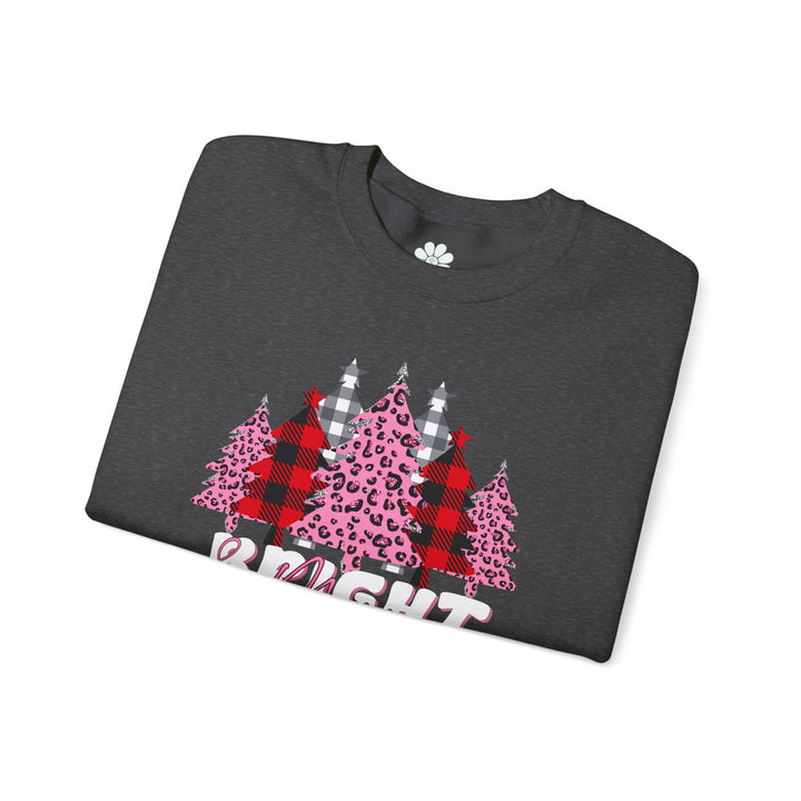 Merry & Bright Sweatshirt, Christmas Sweatshirt (S-3XL)