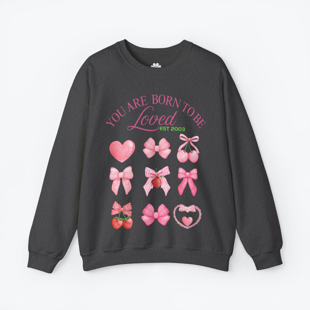 Personalized Self Love Sweatshirt, "You are Born To Be Loved" Shirt. (S-3XL)