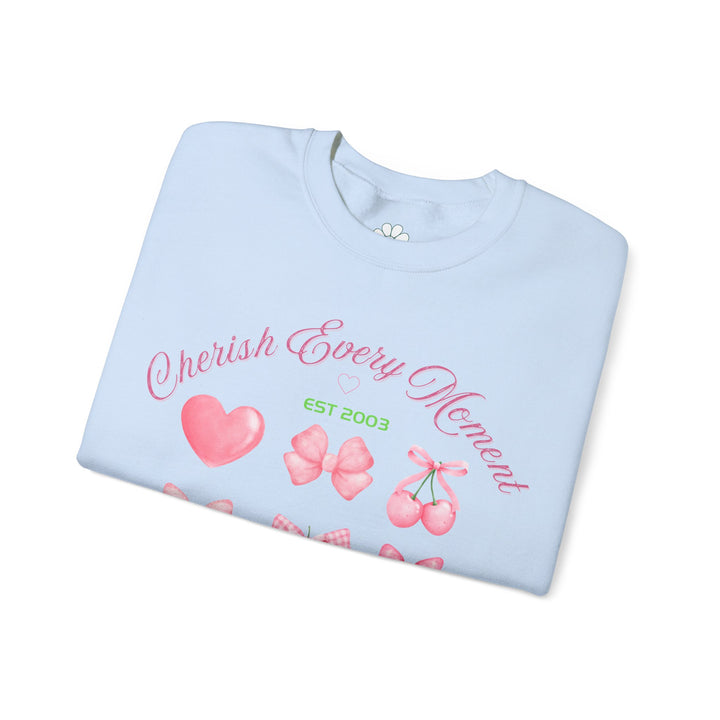 Personalized Self Love Sweatshirt, "Cherish Every Moment" Shirt. (S-3XL)