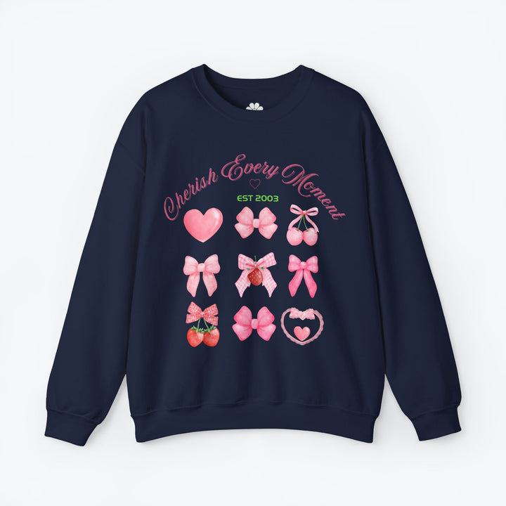 Personalized Self Love Sweatshirt, "Cherish Every Moment" Shirt. (S-3XL)