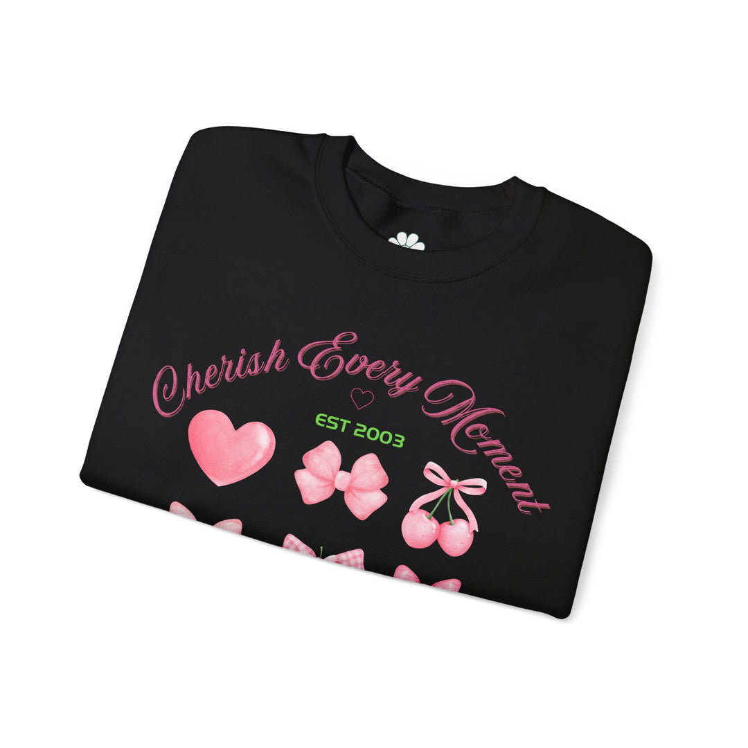 Personalized Self Love Sweatshirt, "Cherish Every Moment" Shirt. (S-3XL)