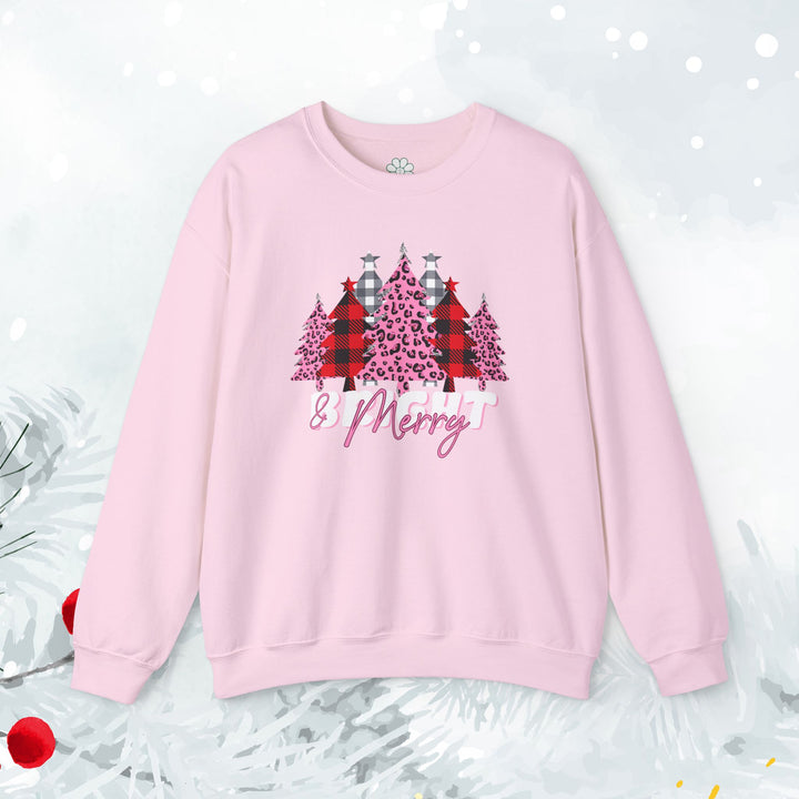 Merry & Bright Sweatshirt, Christmas Sweatshirt (S-3XL)