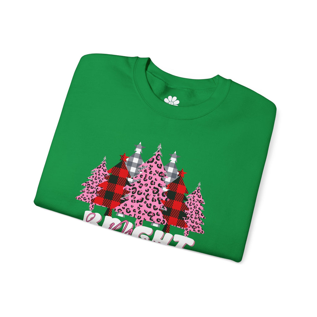 Merry & Bright Sweatshirt, Christmas Sweatshirt (S-3XL)