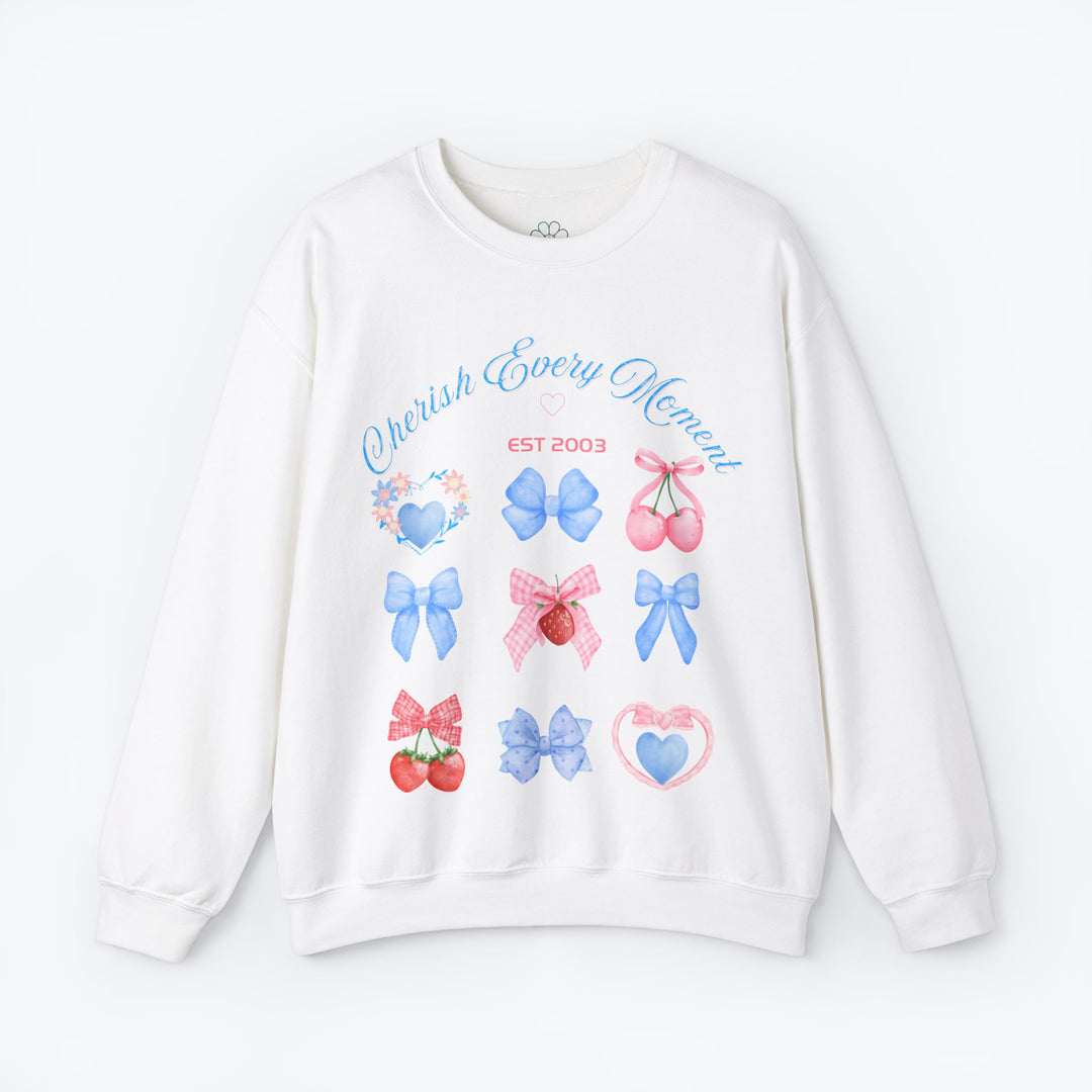 Personalized Self Love Sweatshirt, "Cherish Every Moment" Shirt. (S-3XL)