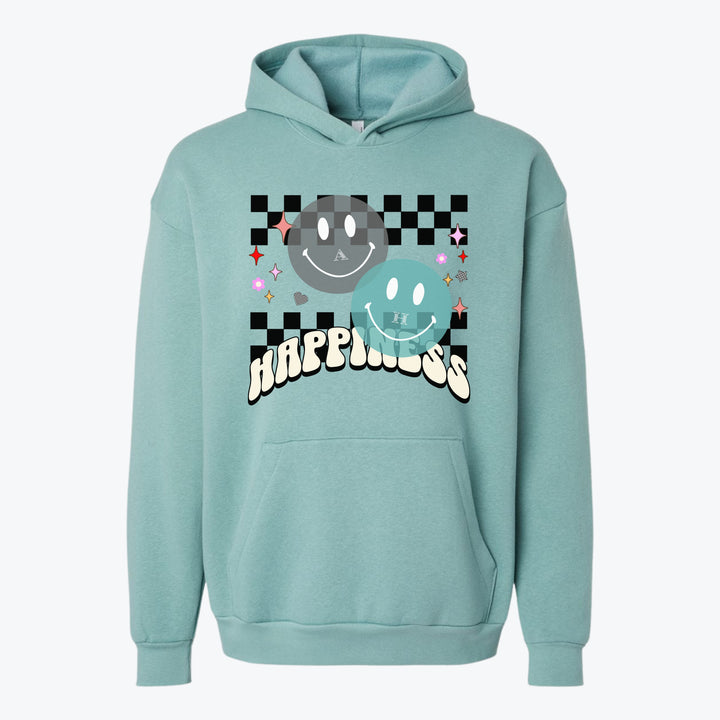 Happiness Custom Initial Premium Hoodie