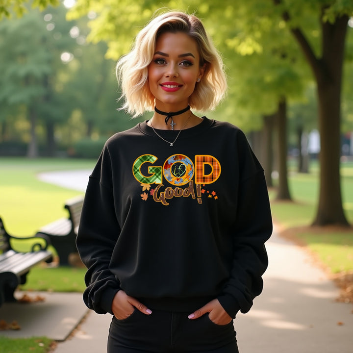 God is Good Crewneck Sweatshirt (S-3XL)