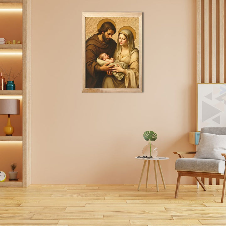 Holy Family Wall Art,  Wall Art Digital Download,  Christian Wall Art,