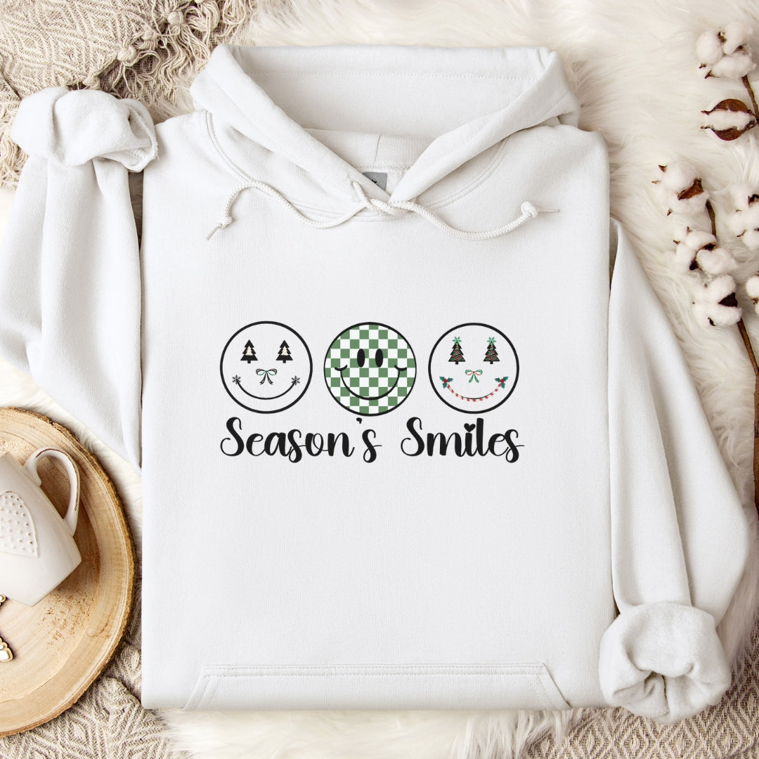 Smiling Face Christmas Hoodie