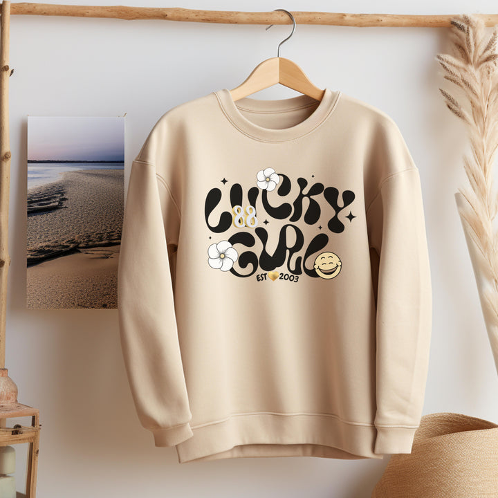 Lucky Charm 88 Personalized Crewneck Sweatshirt .