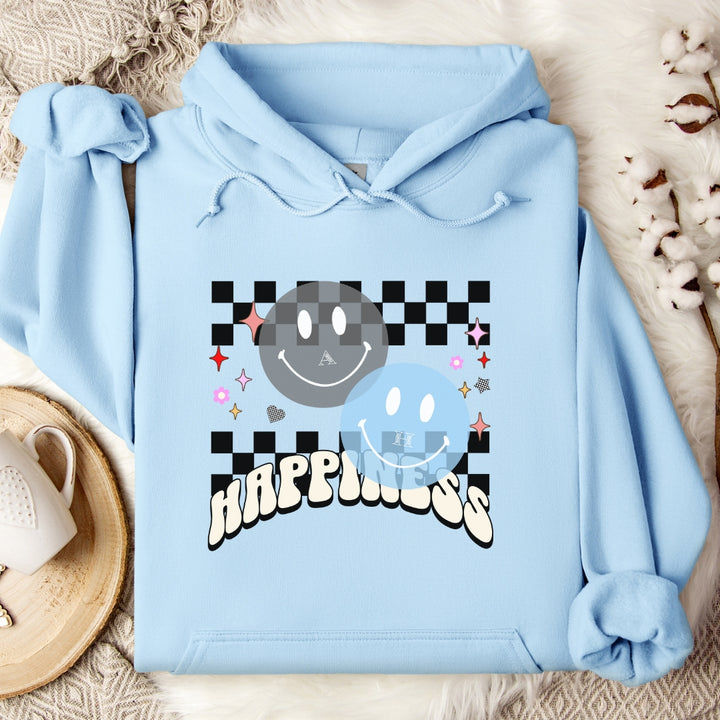 Happiness Personalized Initial Hoodie