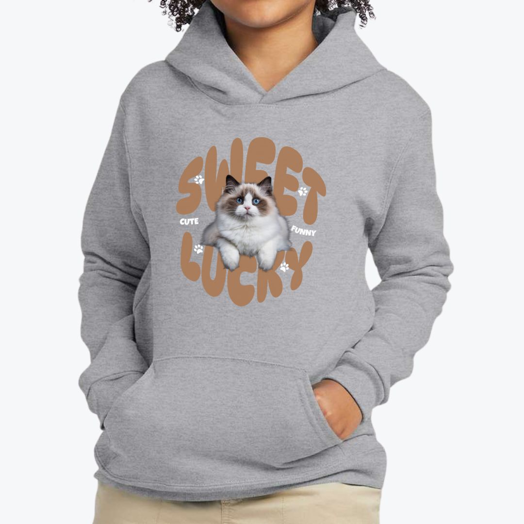 Pets Name & Photo Custom Youth Sweatshirt, Hoodie