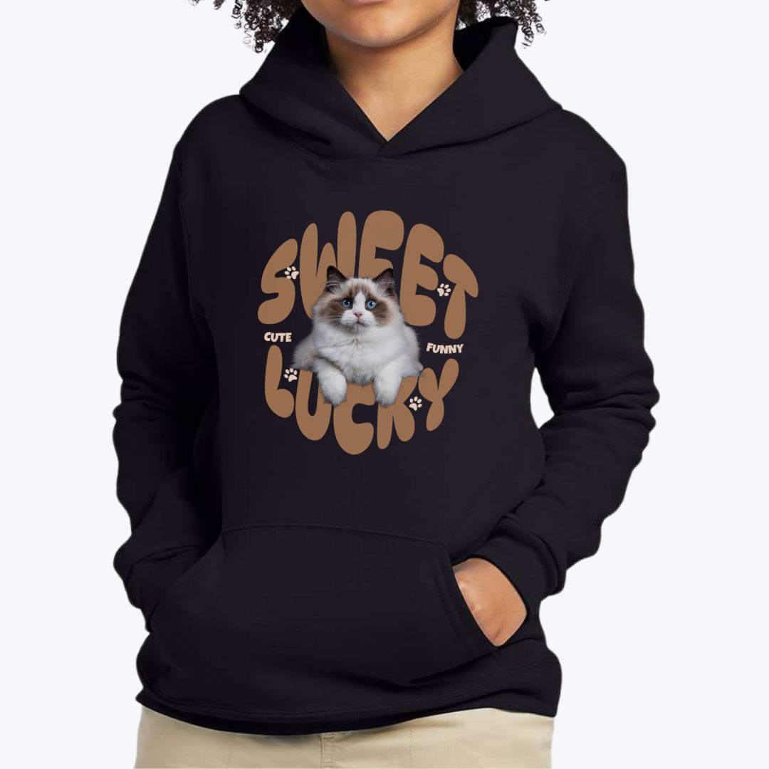 Pets Name & Photo Custom Youth Sweatshirt, Hoodie