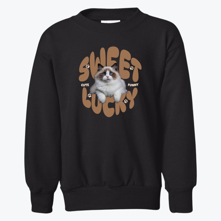 Pets Name & Photo Custom Youth Sweatshirt, Hoodie