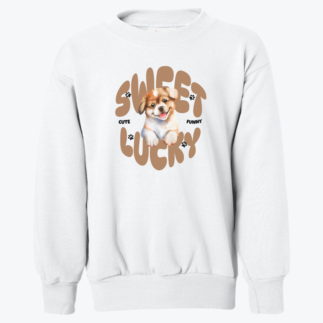 Pets Name & Photo Custom Youth Sweatshirt, Hoodie