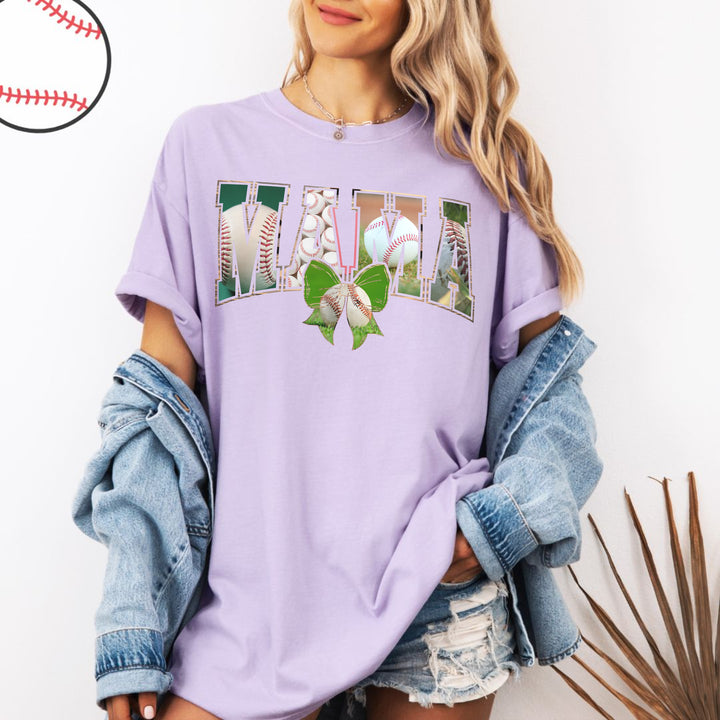 Comfort Colors® Baseball Mama Shirt, Mothers day Gift For Baseball Mom